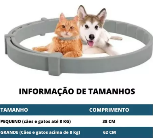 Colar Antipulgas