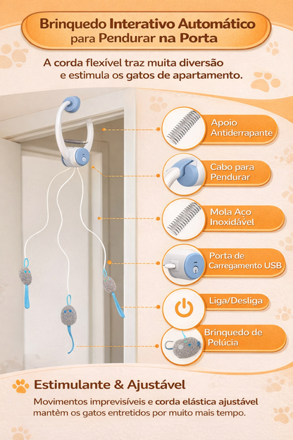 CatPlay Motion – Brinquedo Interativo Automático para Gatos