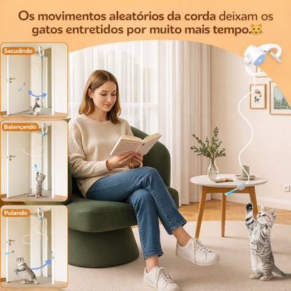 CatPlay Motion – Brinquedo Interativo Automático para Gatos